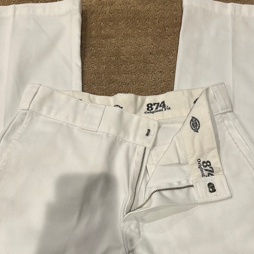 Dickies White Chinos Classic Style